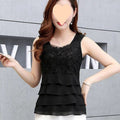Figure-flattering Lace Camisole That Covers The Tummy And Slims The Waist