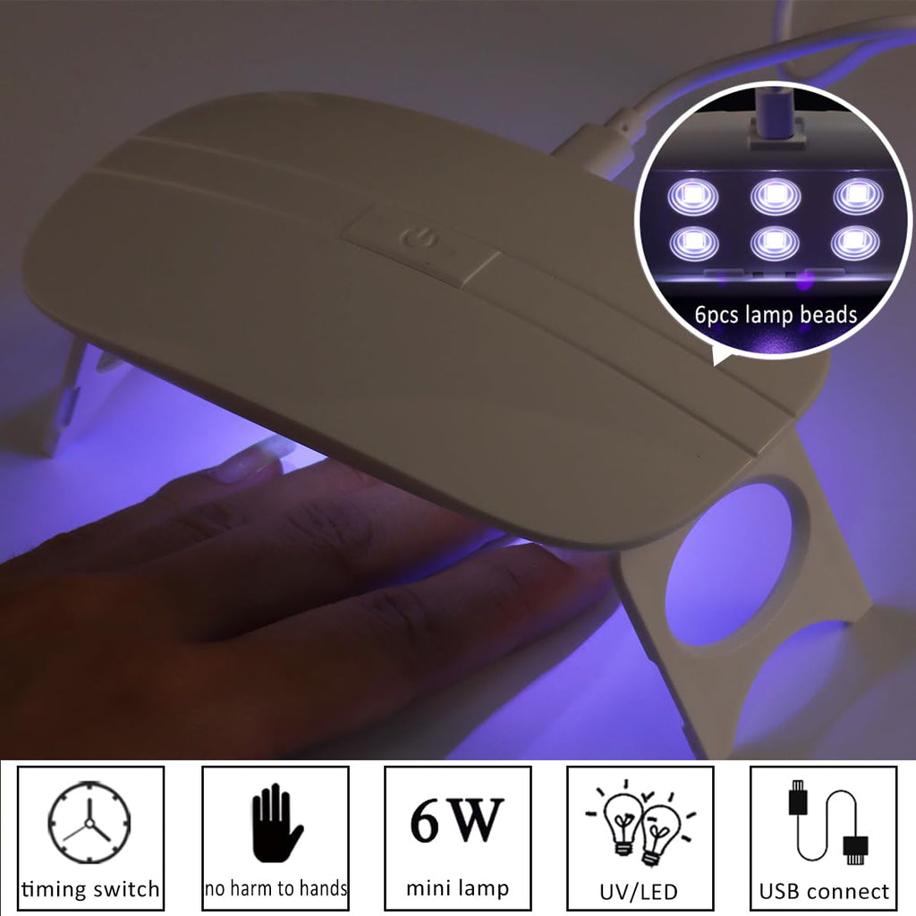 Fcozpjk Poly Gel Nail Kit with UV Lamp – 12 Colors Builder Gel for Beginners