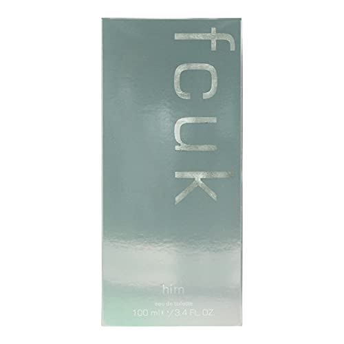 FCUK Him for Men – French Connection Eau de Toilette Spray 3.4 oz