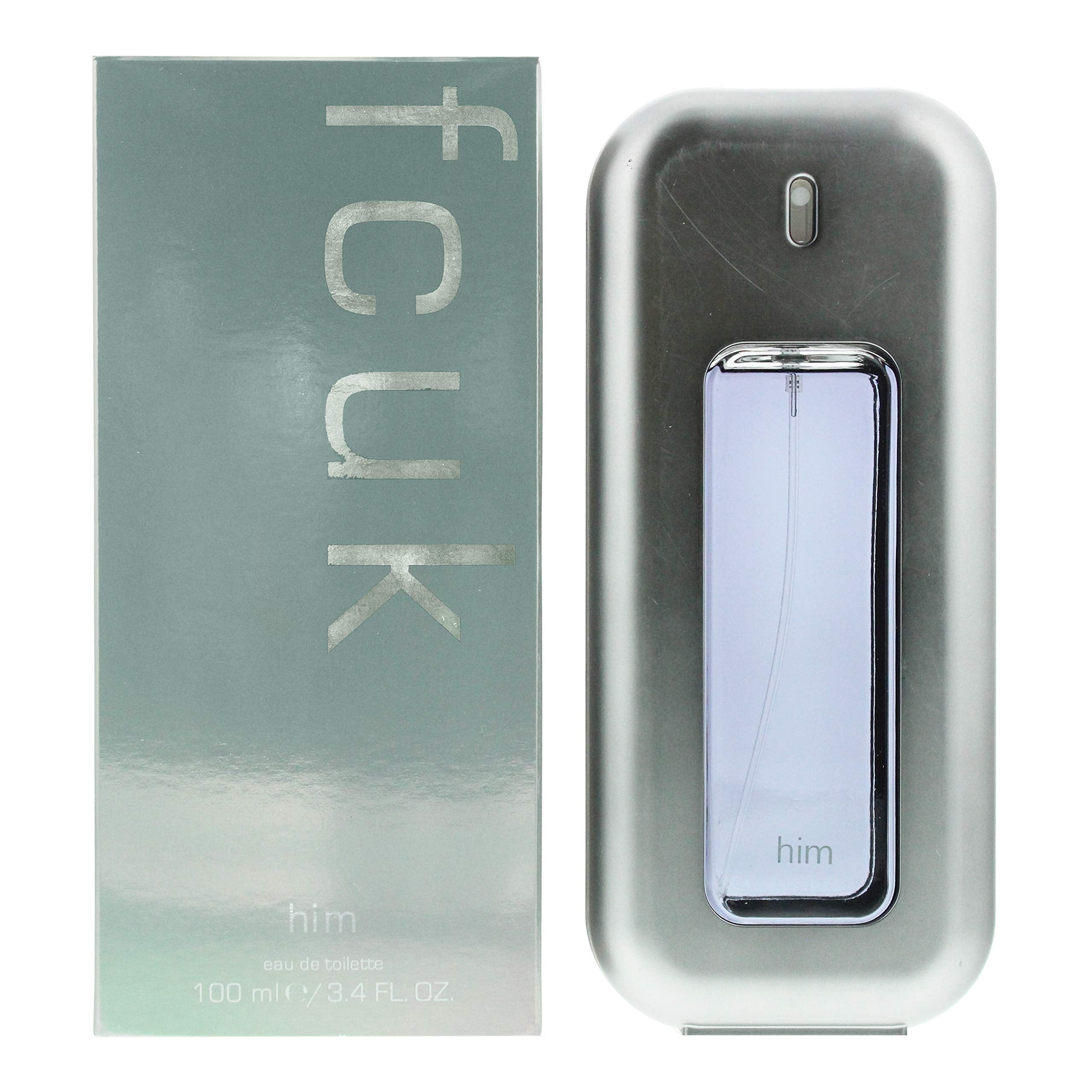 FCUK Him for Men – French Connection Eau de Toilette Spray 3.4 oz