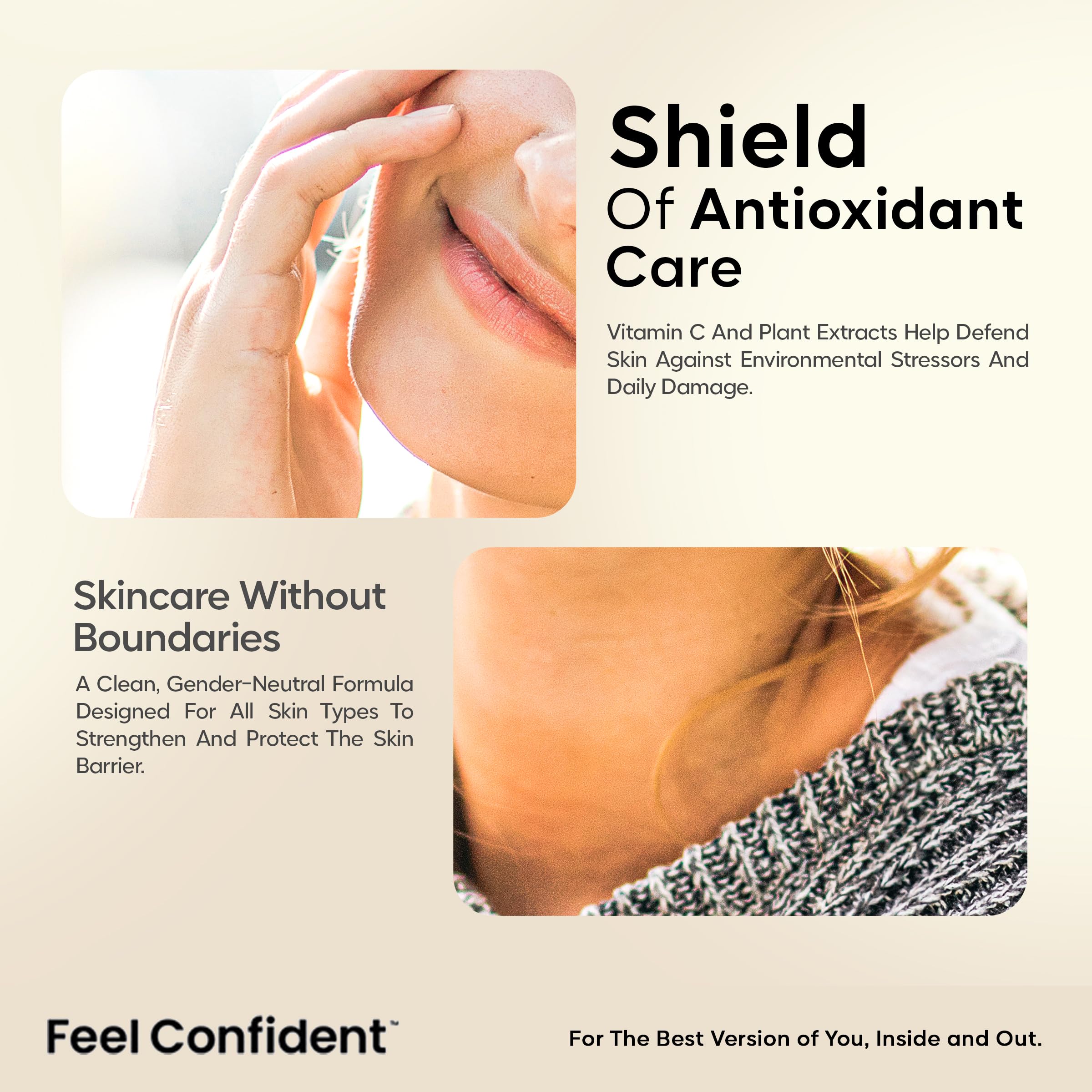 Feel Confident Facial Moisturizer – Lightweight Hydration for All Skin Types