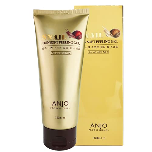 Feel Foxy Anjo Skin Soft Snail Peeling Gel – 180 ml | Gentle Face & Body Exfoliant