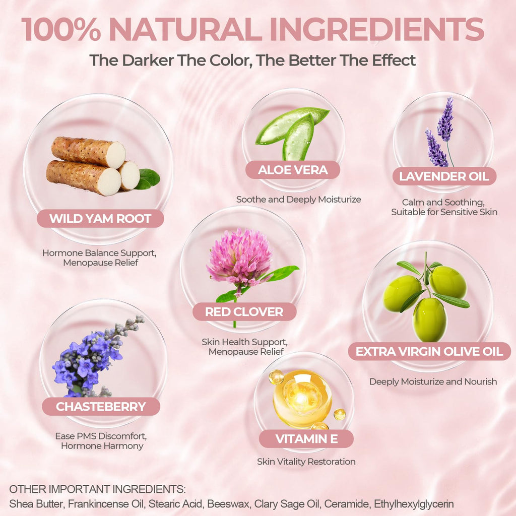 FeeMeFee Wild Yam Cream 4oz – Organic Balancing Cream for Women