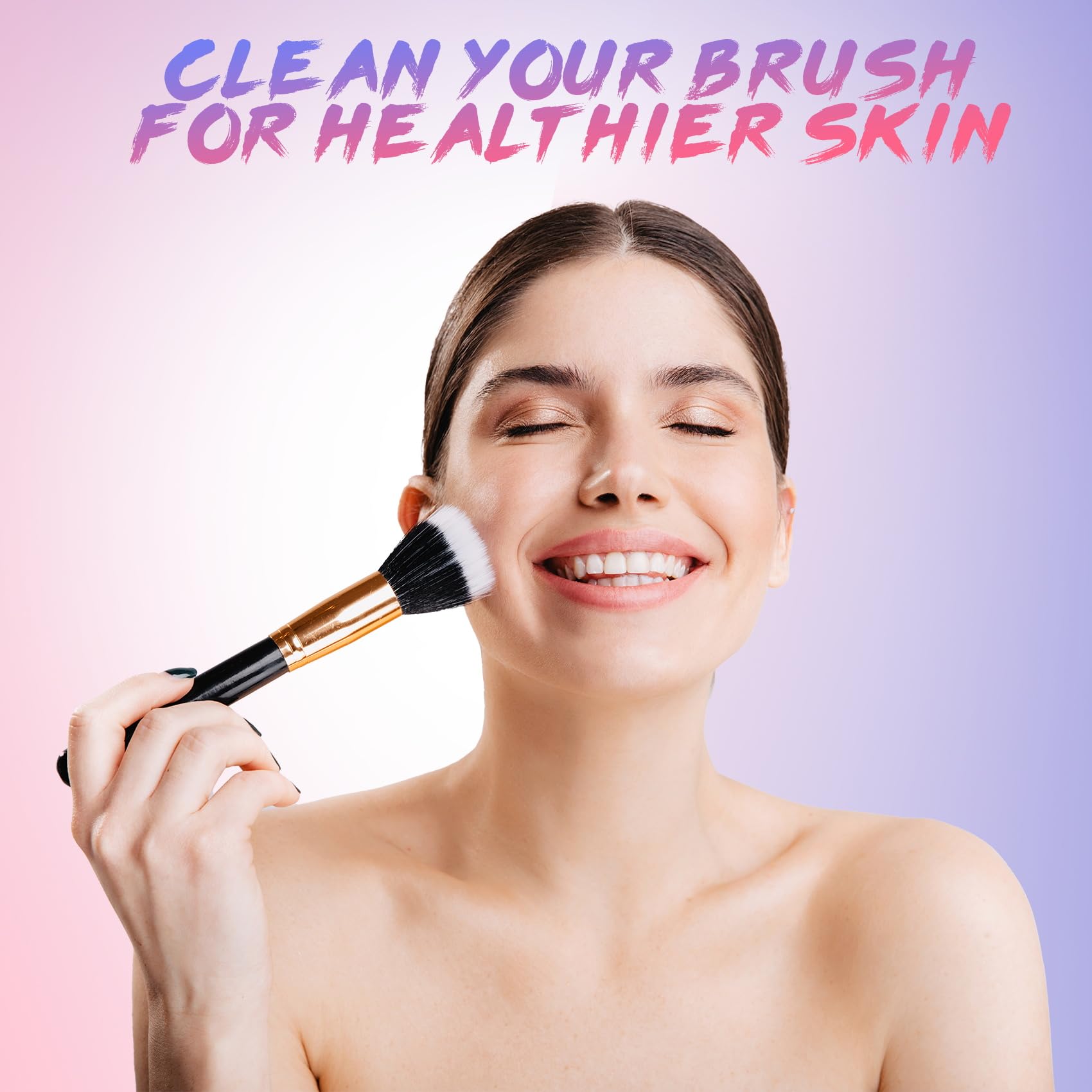 FEIMINI Makeup Brush Cleaner Machine – Ultra-Fast Electric Clean & Dry for Most Brush Sizes