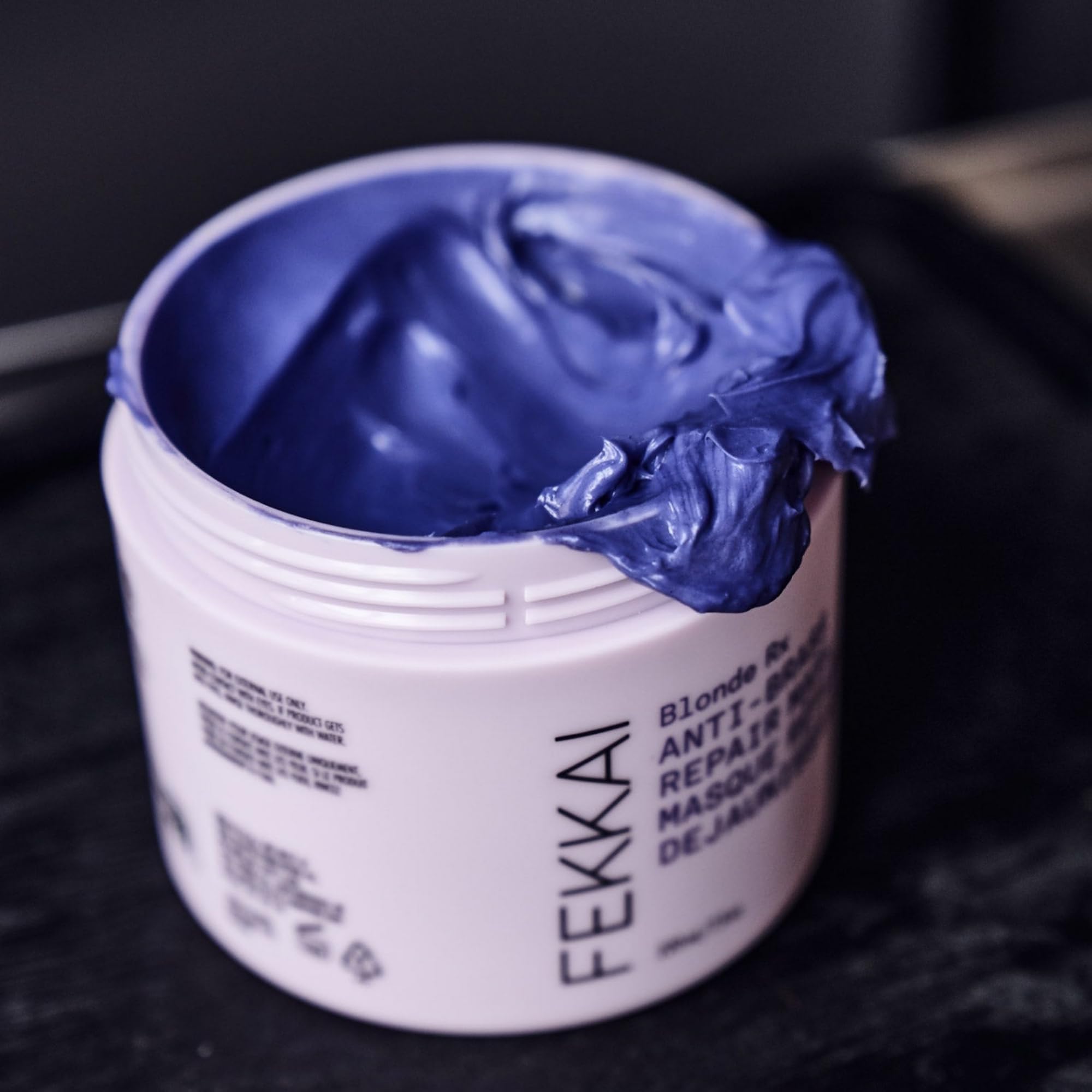 FEKKAI Blonde Rx Anti-Brass Repair Mask – 3X Stronger Hair, 67% Less Breakage