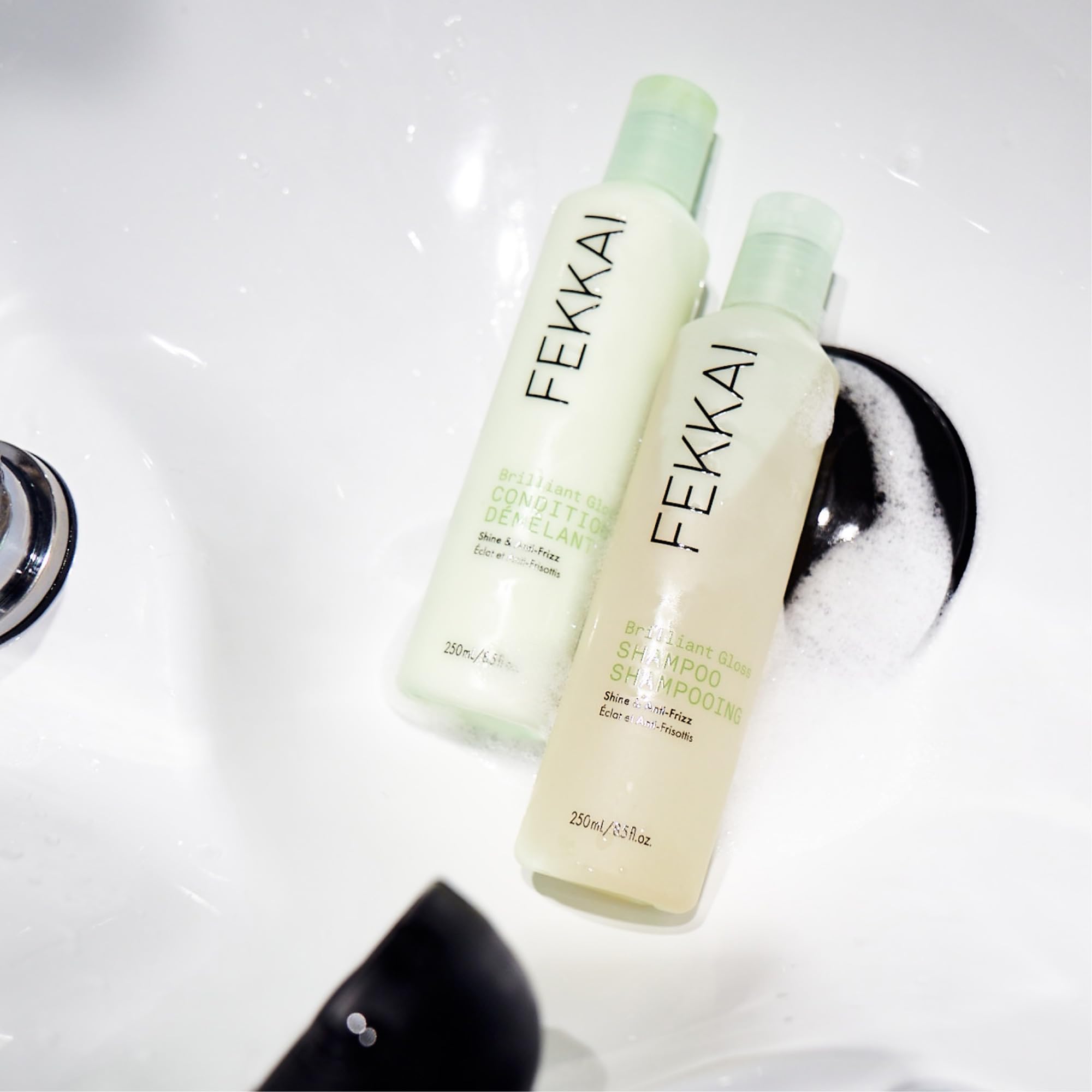 Fekkai Brilliant Gloss Conditioner - 1 Liter | 4X Shine, Sulfate-Free, Vegan