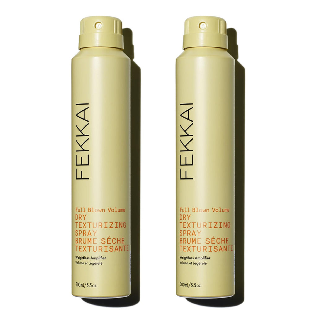 FEKKAI Full Blown Volume Texturizer – 2-Pack Dry Texturizing Spray, 2x Volume, Up to 8 Hours, Vegan & Cruelty-Free
