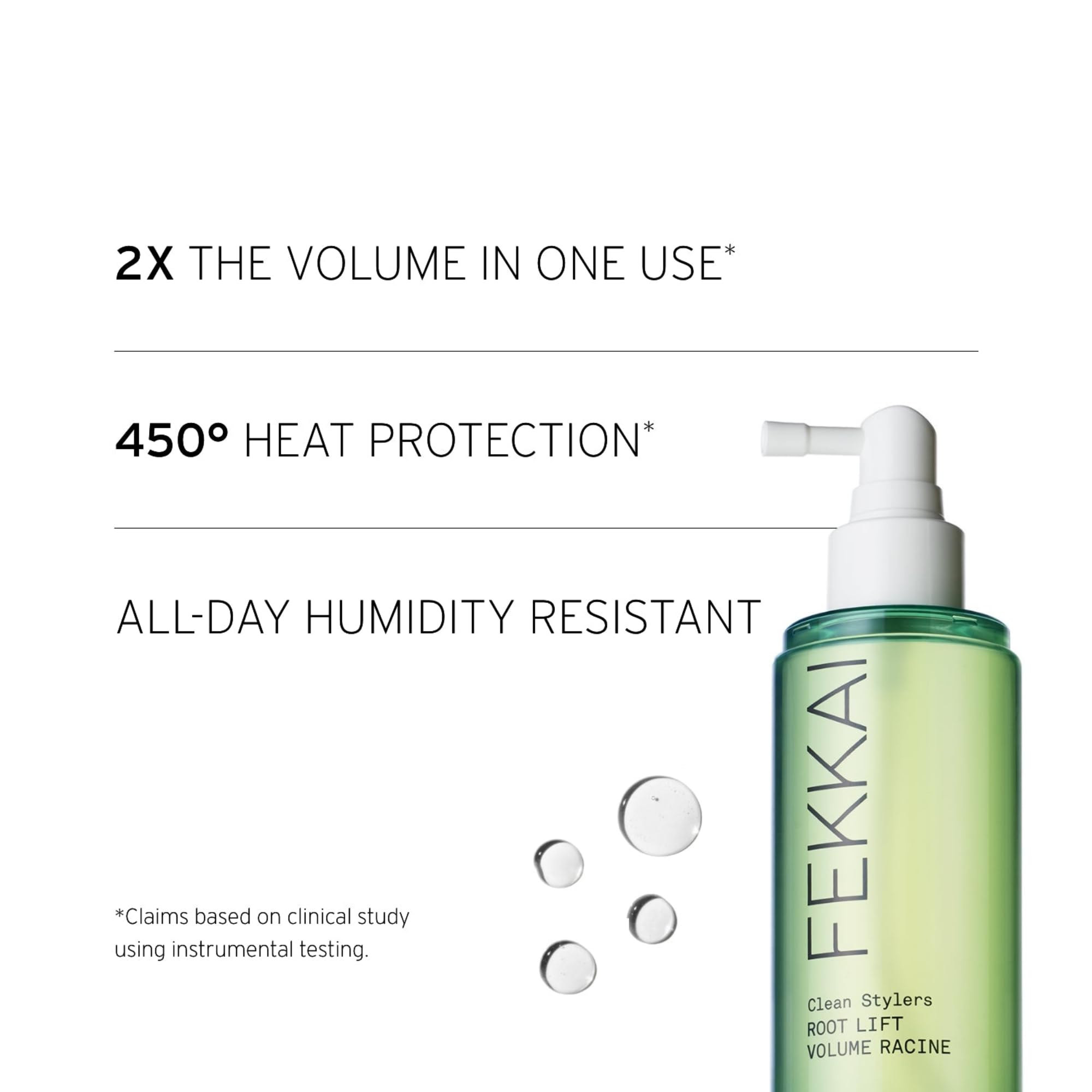 Fekkai Full Blown Volume Shampoo (8.5 oz) + Root Lift Spray (5 oz) – Sulfate-Free, Vegan
