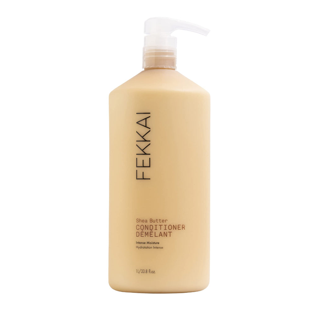 Fekkai Shea Butter Conditioner 1L – Deep Hydration, Frizz Control Up to 12H (Vegan, Cruelty-Free)