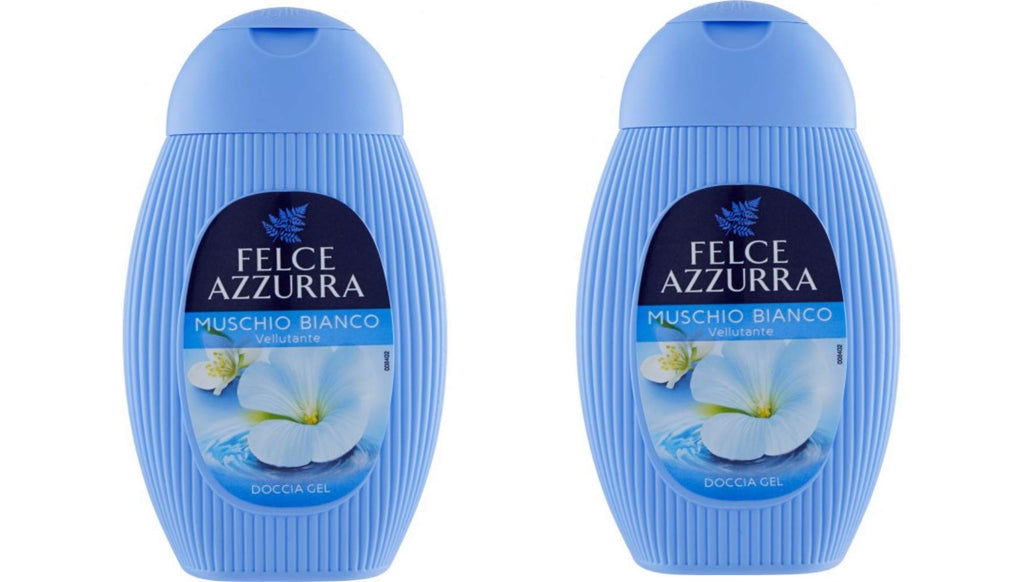 Felce Azzurra Shower Gel Muschio Bianco – White Musk 250ml x 2 Pack