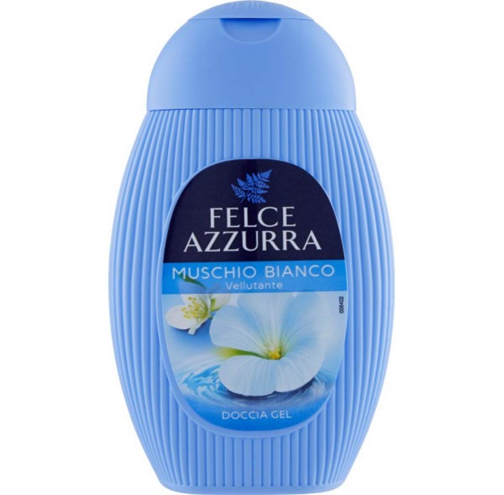 Felce Azzurra Shower Gel Muschio Bianco – White Musk 250ml x 2 Pack