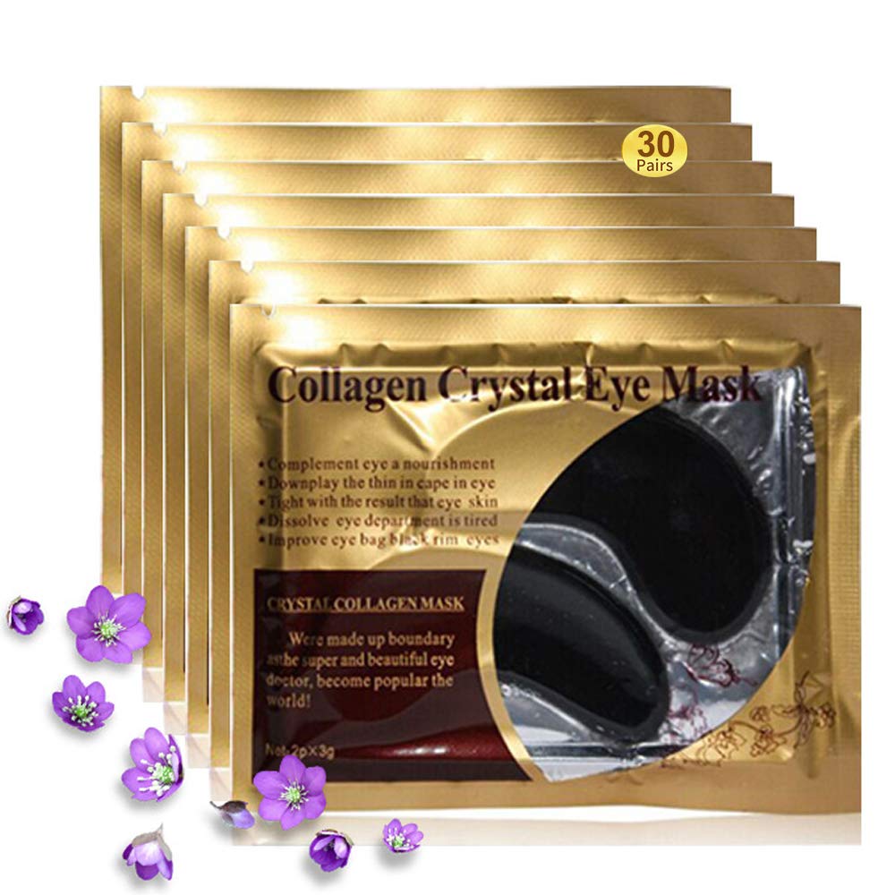 Felico Eye Mask & 30 Pairs Collagen Under Eye Patches – Hydration, Elasticity & Brightening
