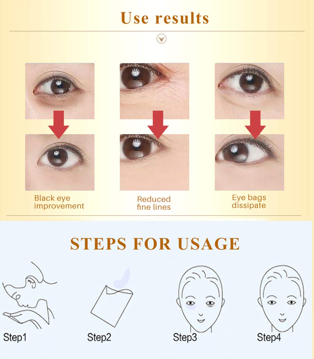 Felico Eye Mask & 30 Pairs Collagen Under Eye Patches – Hydration, Elasticity & Brightening