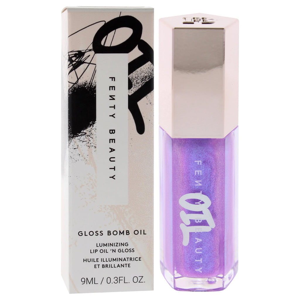 Fenty Beauty Gloss Bomb Luminizing Lip Oil N Gloss in Miss Jellyfish (02) – Hydrating Lip Shine