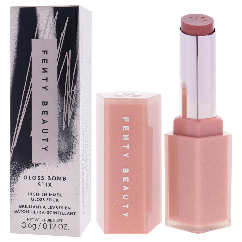 Fenty Beauty Gloss Bomb Stix Shimmer in Fenty Glow – 0.12 oz Lipstick & Lip Gloss Stick