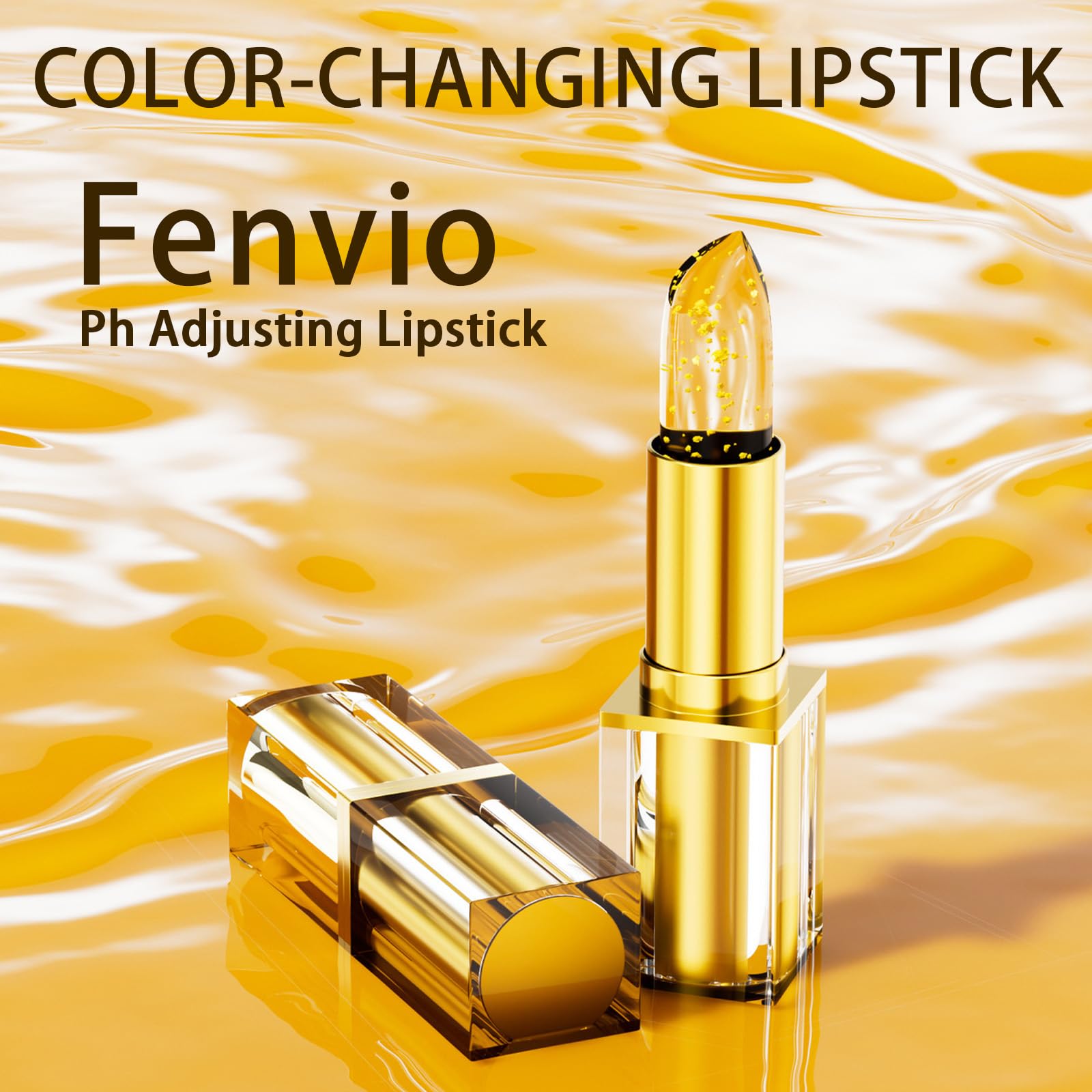 Fenvio Lipstick - pH-Adjusting Color Change for Mature Lips, Transfer-Proof