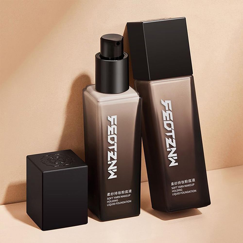 Feotznw Flawless Finish Foundation – Lightweight Medium Coverage, Semi-Matte, Vegan & Cruelty-Free, Beige 1.014 oz