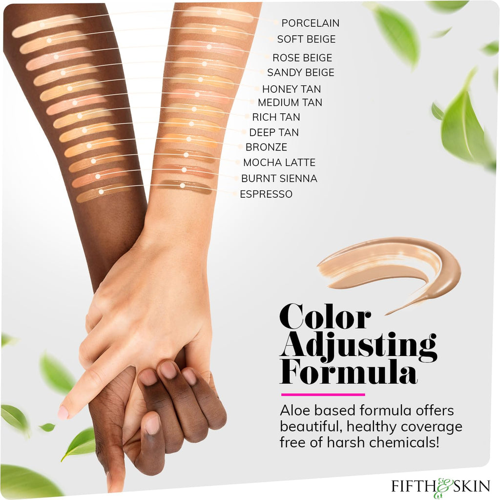 Fifth & Skin Better’n Ur Skin Foundation Espresso – Natural, Buildable Coverage