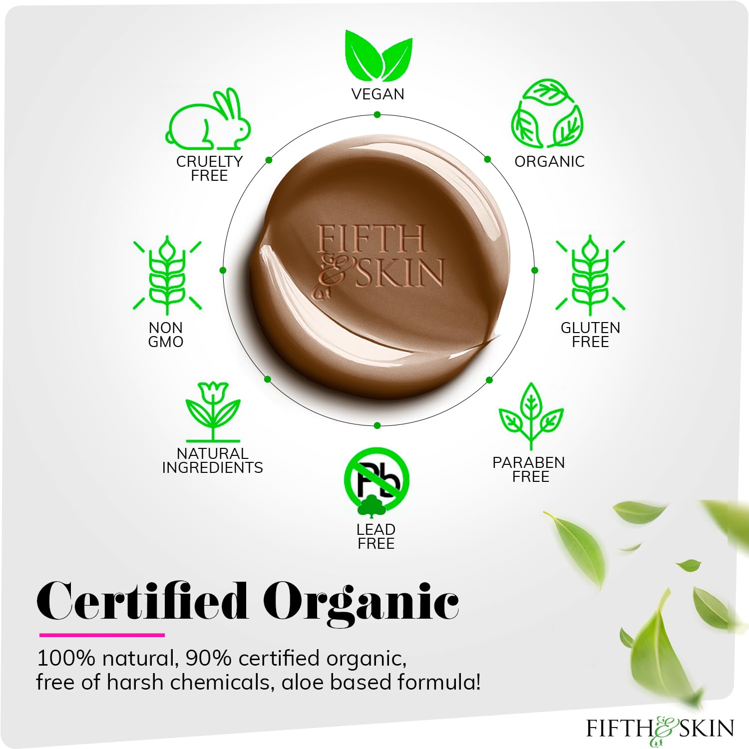 Fifth & Skin Better’n Ur Skin Foundation Espresso – Natural, Buildable Coverage