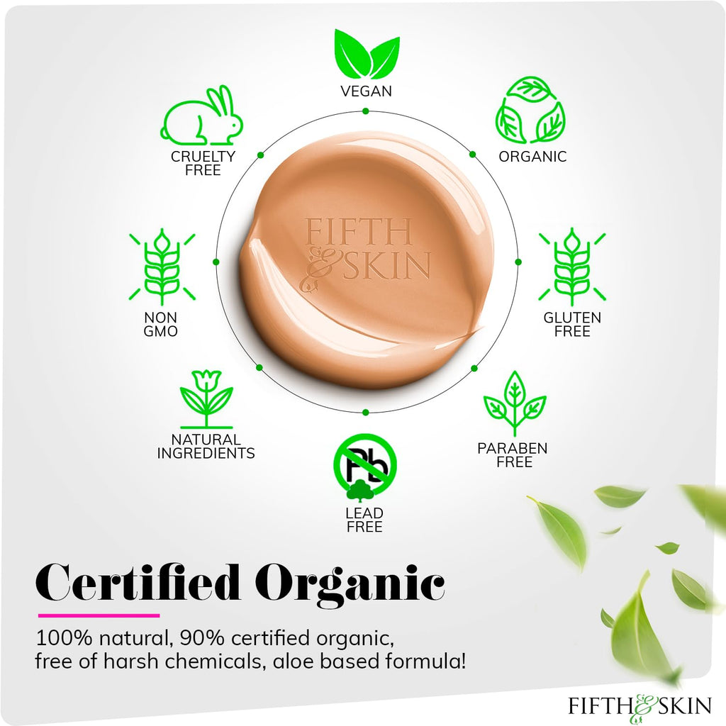 Fifth & Skin Better’n Ur Skin Foundation Rose Beige – Natural, Vegan, Palm-Free
