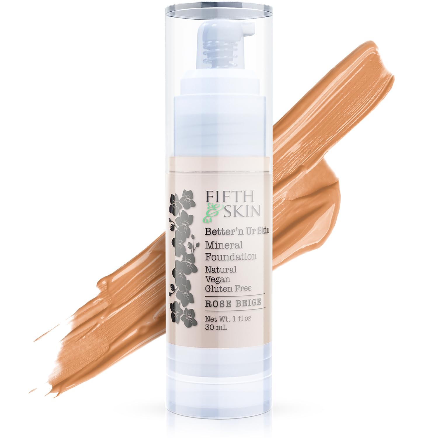 Fifth & Skin Better’n Ur Skin Foundation Rose Beige – Natural, Vegan, Palm-Free