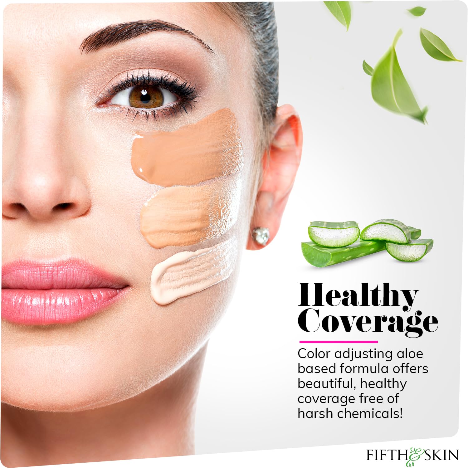 Fifth & Skin Better’n Ur Skin Foundation Honey Tan – Buildable, Natural, Vegan & Palm-Free
