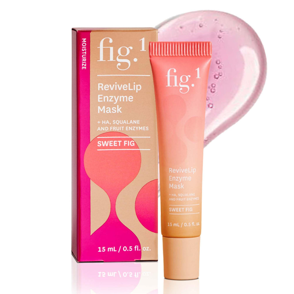 Fig.1 ReviveLip Enzyme Mask | Hydrating Overnight Lip Treatment with Papain & Hyaluronic Acid
