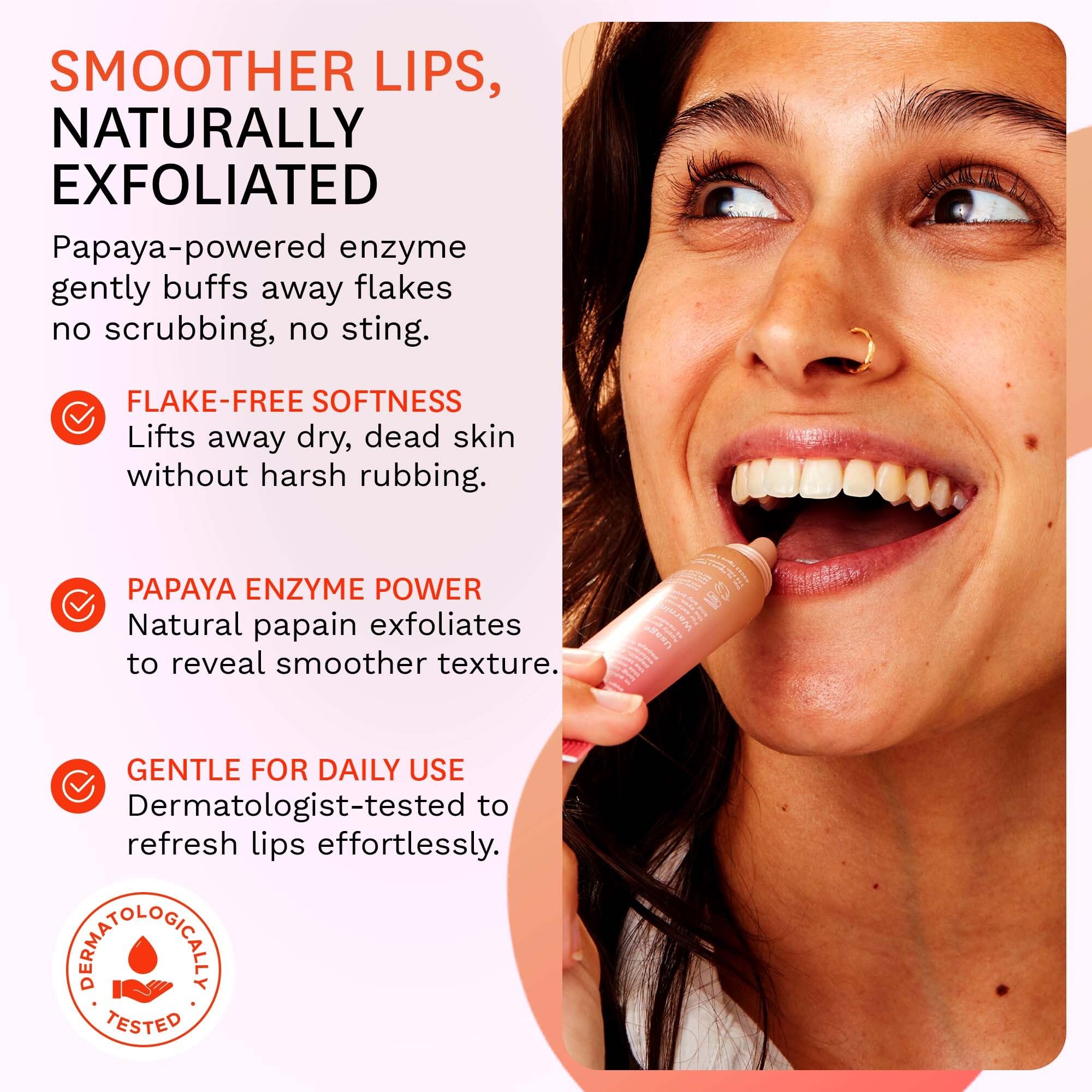 Fig.1 ReviveLip Enzyme Mask | Hydrating Overnight Lip Treatment with Papain & Hyaluronic Acid