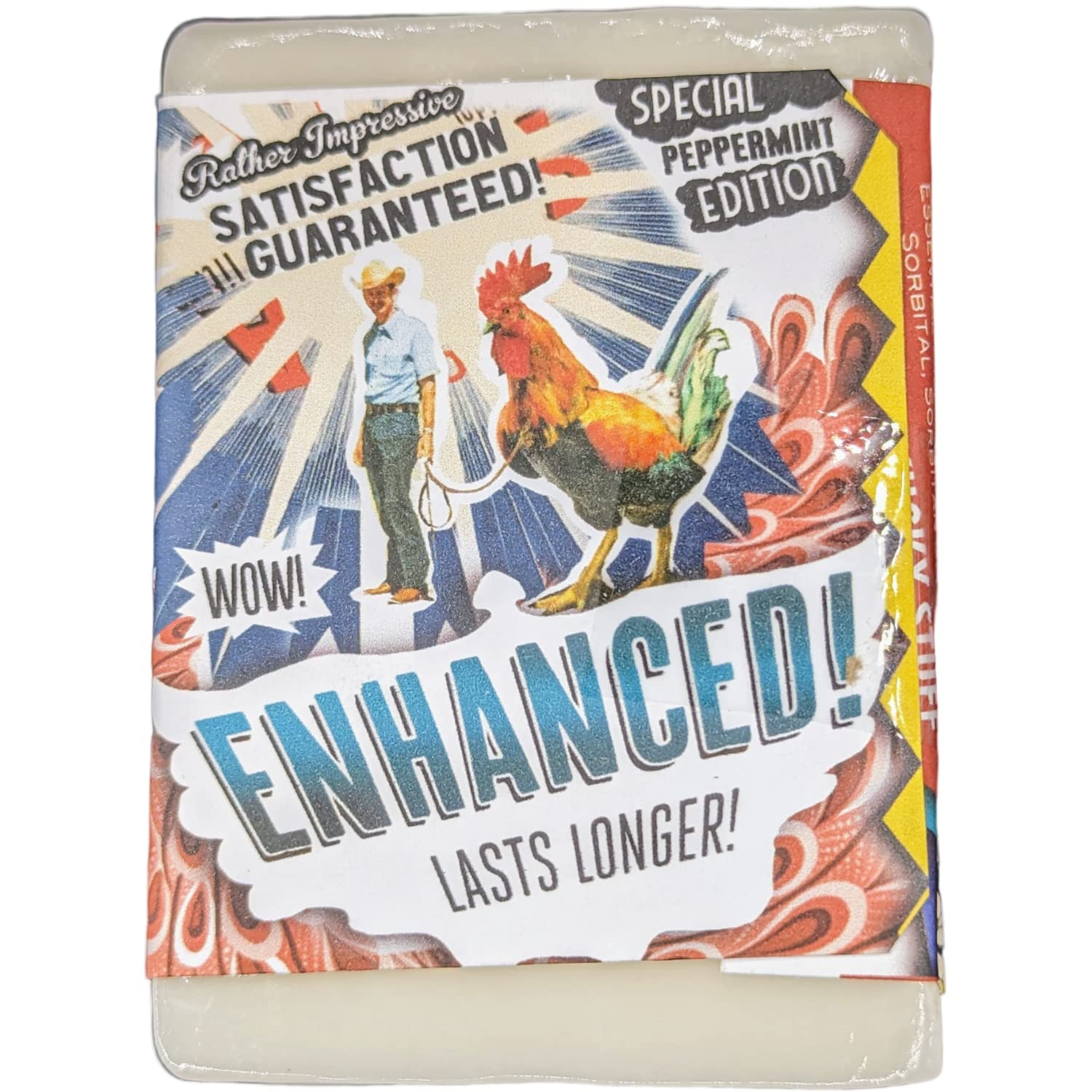 Filthy Farmgirl Super Cock Soap Enhanced – Peppermint Edition, Lasts Longer