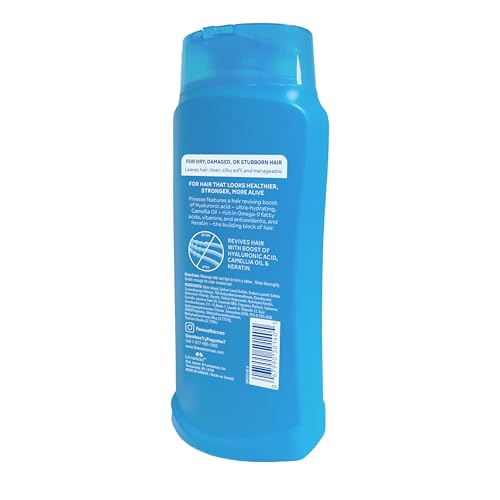 FINESSE Restore + Strengthen 2in1 Shampoo + Conditioner – Moisturize & Repair Dry or Damaged Hair | Pack of 6, 13 oz