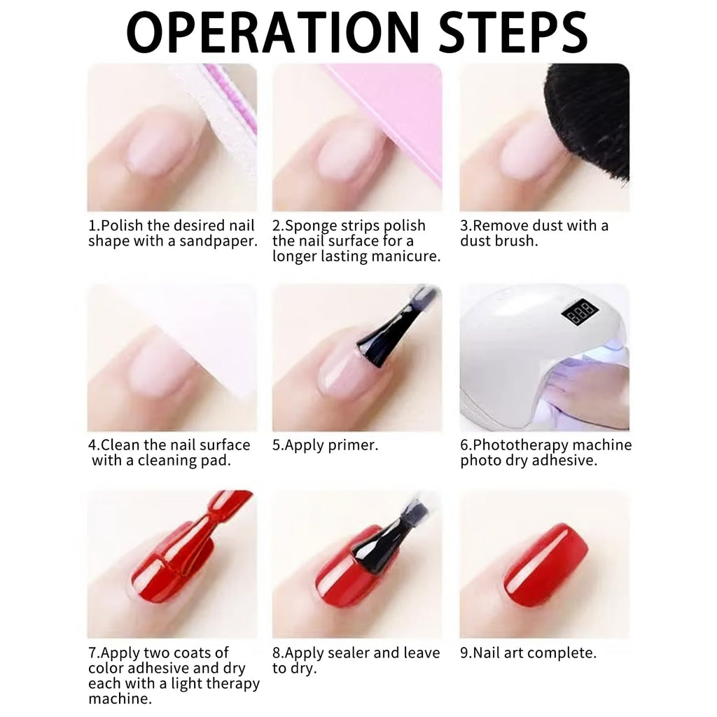 Finger Secret Nail Primer 240ml – Gel Polish Prep, Adhesion Enhancement for Salon & Home