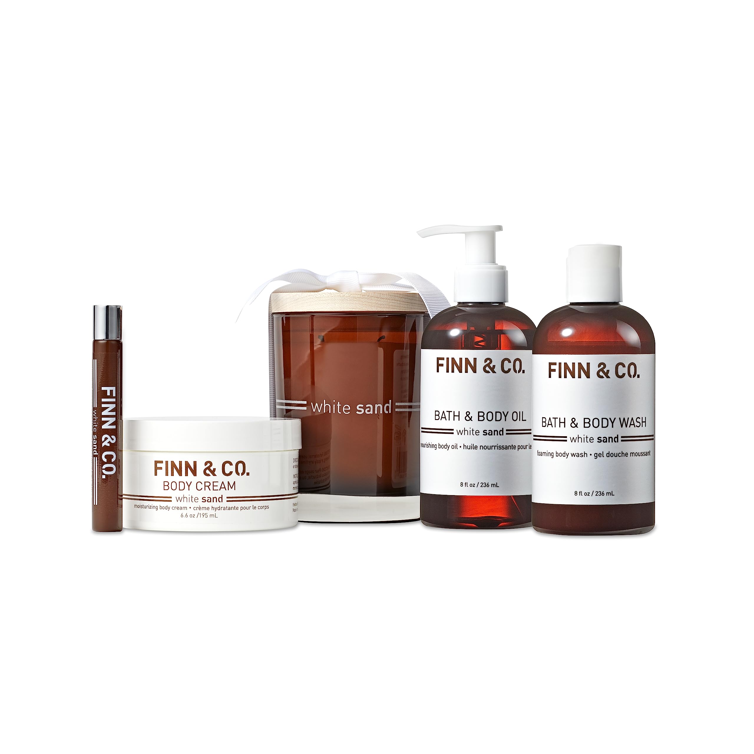 FINN & CO White Sand Body Cream – Hydrating Shea Butter Moisturizer with Vitamins A, C & E | Paraben Free, Cruelty Free, Beach Scent | 6.6 oz