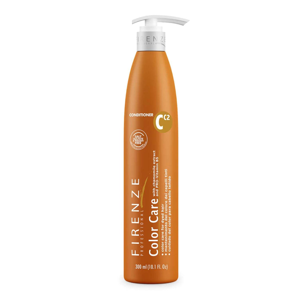 Firenze Professional Color Care Bundle 300ml (10.1 fl oz) Each – Color-Protect Shampoo & Conditioner for Blonde & Color-Treated Hair