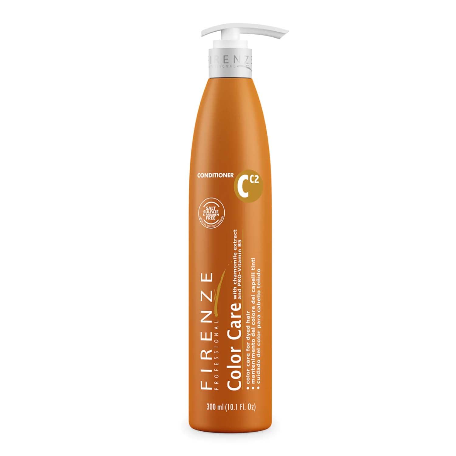 Firenze Professional Color Care Bundle 300ml (10.1 fl oz) Each – Color-Protect Shampoo & Conditioner for Blonde & Color-Treated Hair