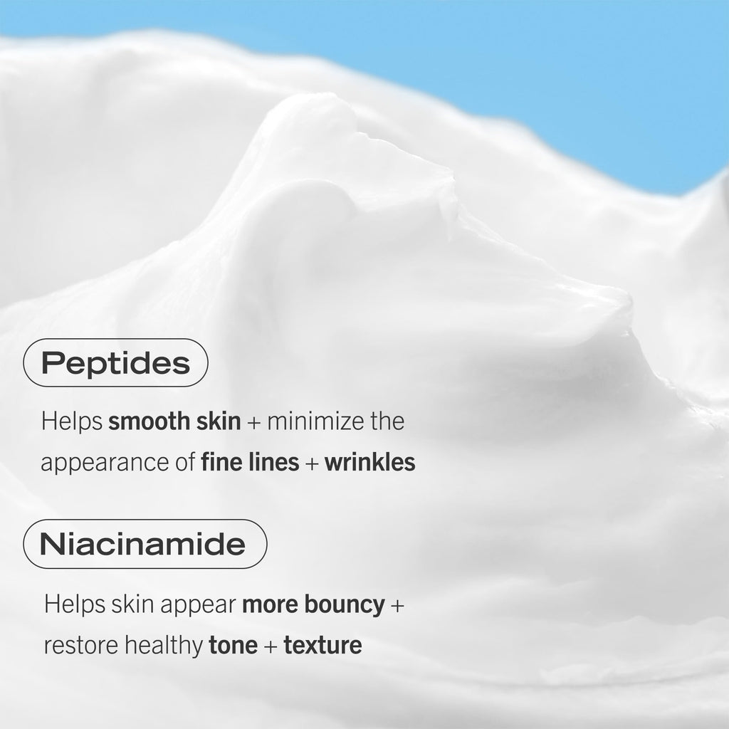 First Aid Beauty Firming Collagen Cream with Peptides & Niacinamide | Ultra-Rich, Non-Comedogenic Moisturizer