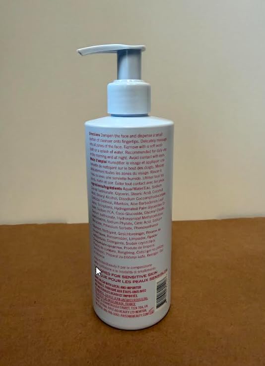 First Aid Beauty Ultra Gentle Cream-to-Foam Cleanser – Makeup Remover & Facial Cleanser, 10 oz