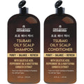 First Botany Oily Scalp Shampoo & Conditioner Set – Purifying Clarifying Formula with Salicylic Acid, Peppermint, & Houttuynia