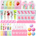 Firstfly 55PCS Spa Skincare Set for Girls 8-12 | Spa Party Favors & Gifts