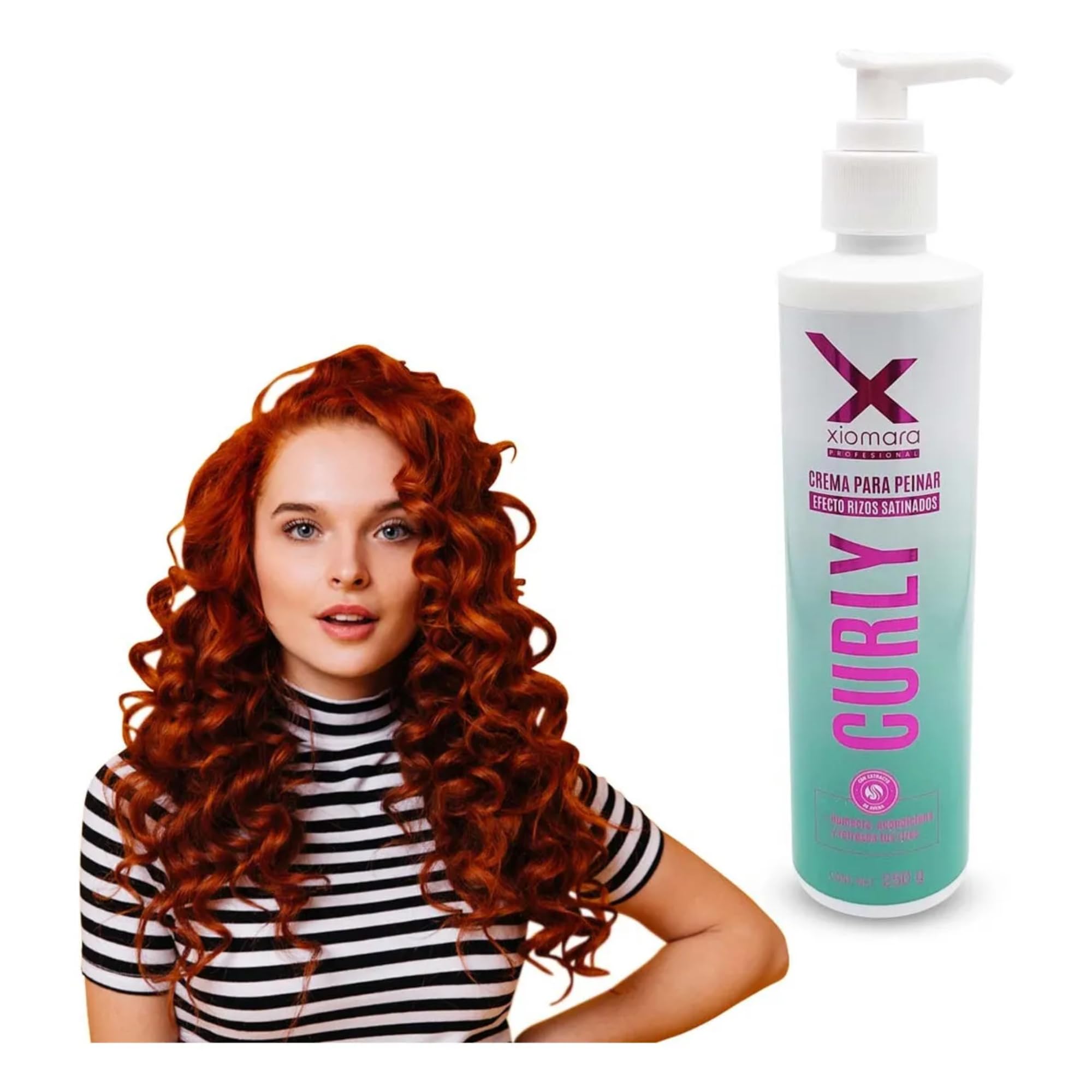 Five Brothers Xiomara Curl Cream — Curl Defining Cream for Wavy & Straight Hair | Frizz Control, 4.85 fl oz