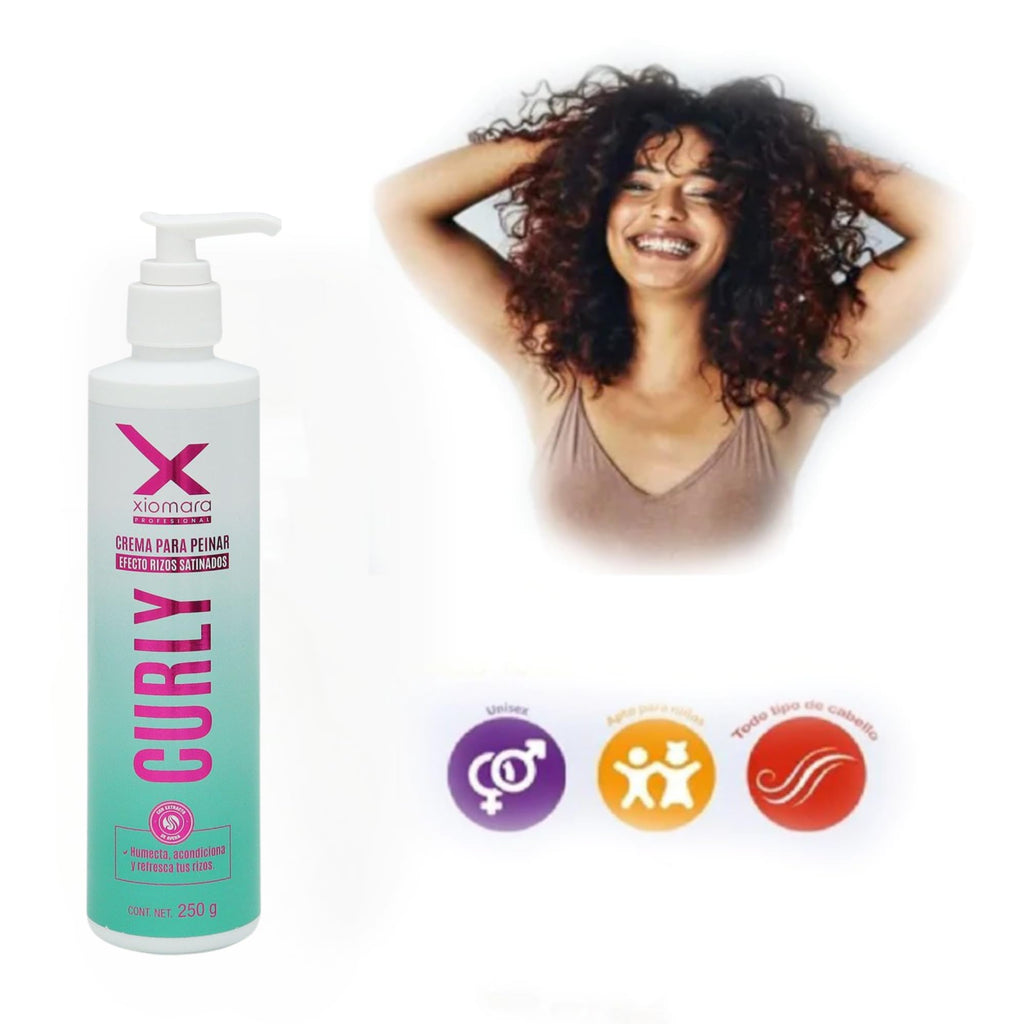 Five Brothers Xiomara Curl Cream — Curl Defining Cream for Wavy & Straight Hair | Frizz Control, 4.85 fl oz