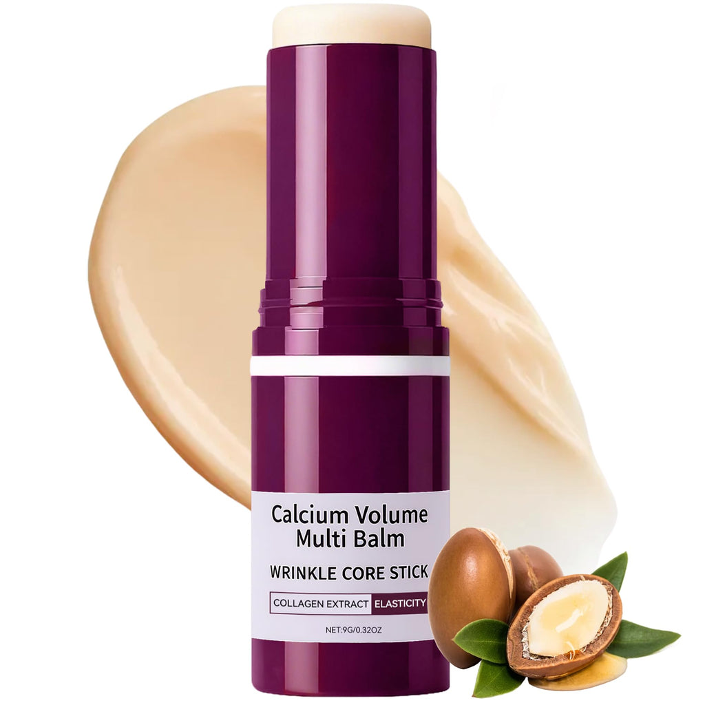 Fleur Luxxe Calcium Multi Balm Stick – Hydrating, Firming Skincare for Face, Eyes, Lips & Neck