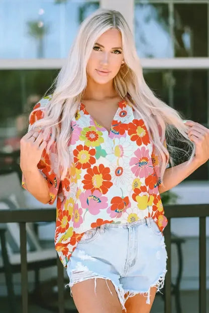 Floral Wide Leg Jumpsuit