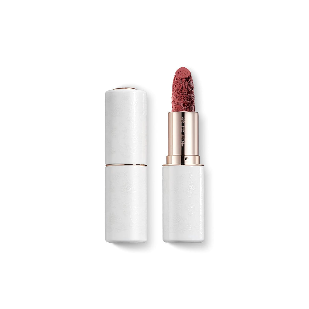 FLORASIS Blooming Rouge Porcelain Lipstick M523 Plum Royale – Porcelain Art Finish