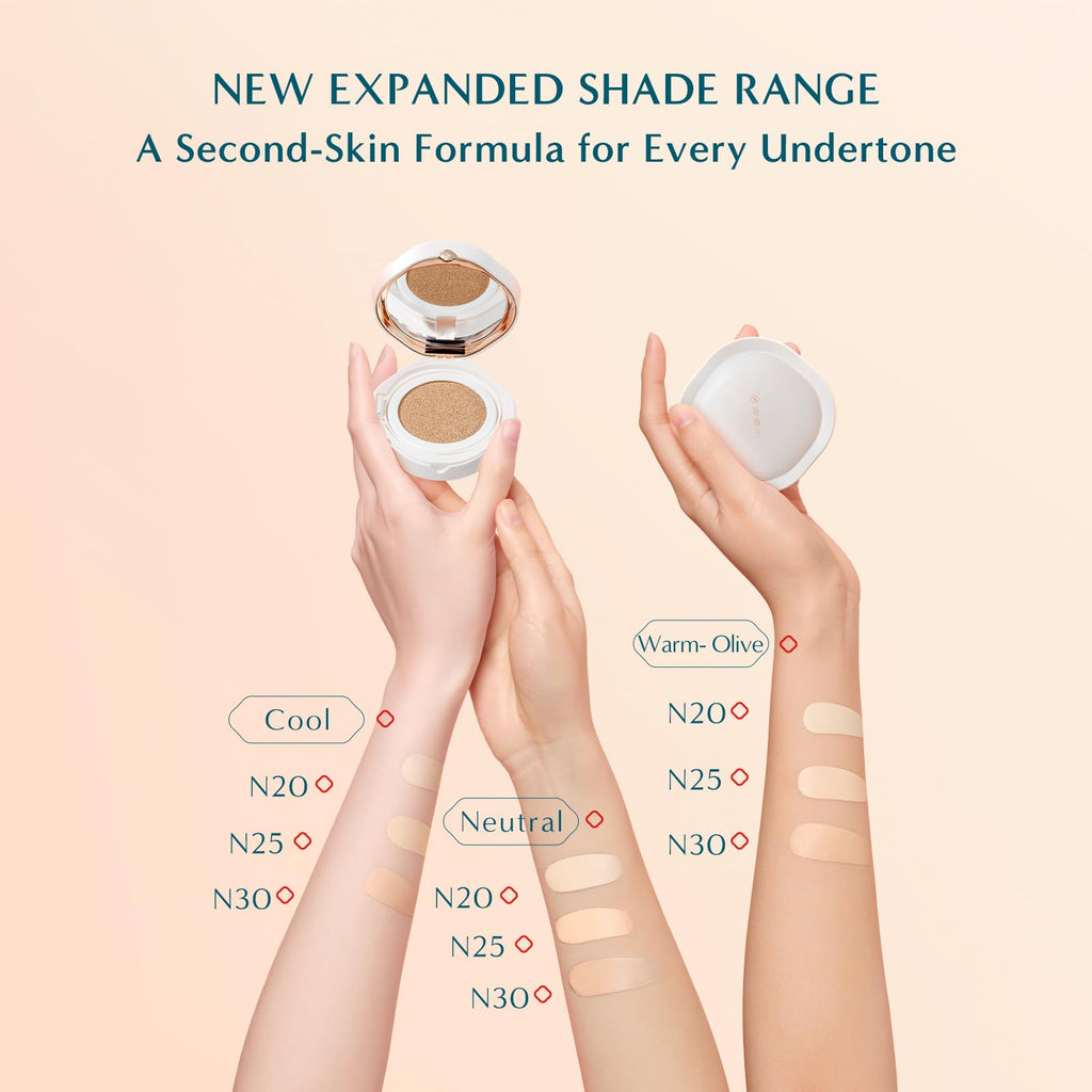 Florasis Flawless Jade Cushion Foundation N30 Bathing Beauty — Weightless Matte, Breathable Coverage