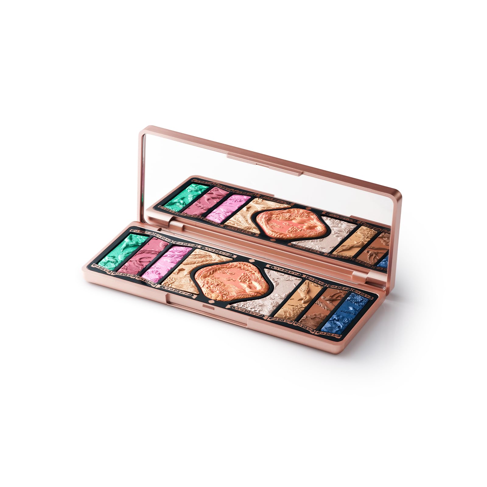 FLORASIS Floral Engraving Phoenix Palette – Soaring Sunlight Multi-Use Eyeshadow