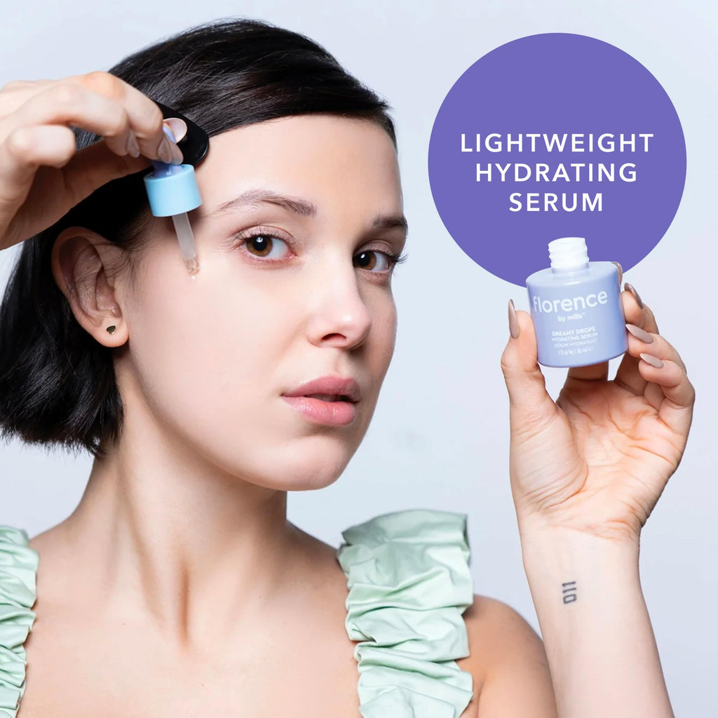 Florence by Mills Dreamy Drops Hydrating Serum | Hyaluronic Acid + Fruit Complex