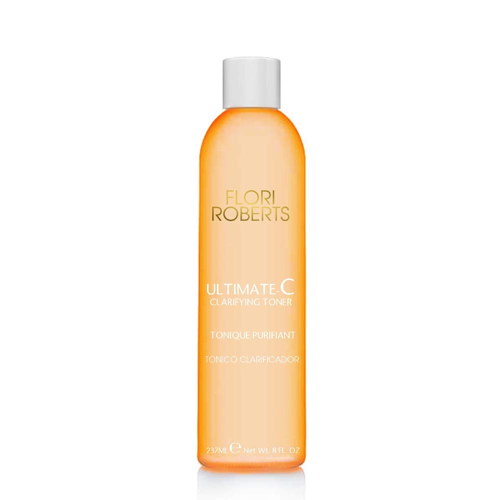 Ultimate-C Clarifying Toner by Flori Roberts – Alcohol-Free Hydrating Toner for Deeper Skin Tones