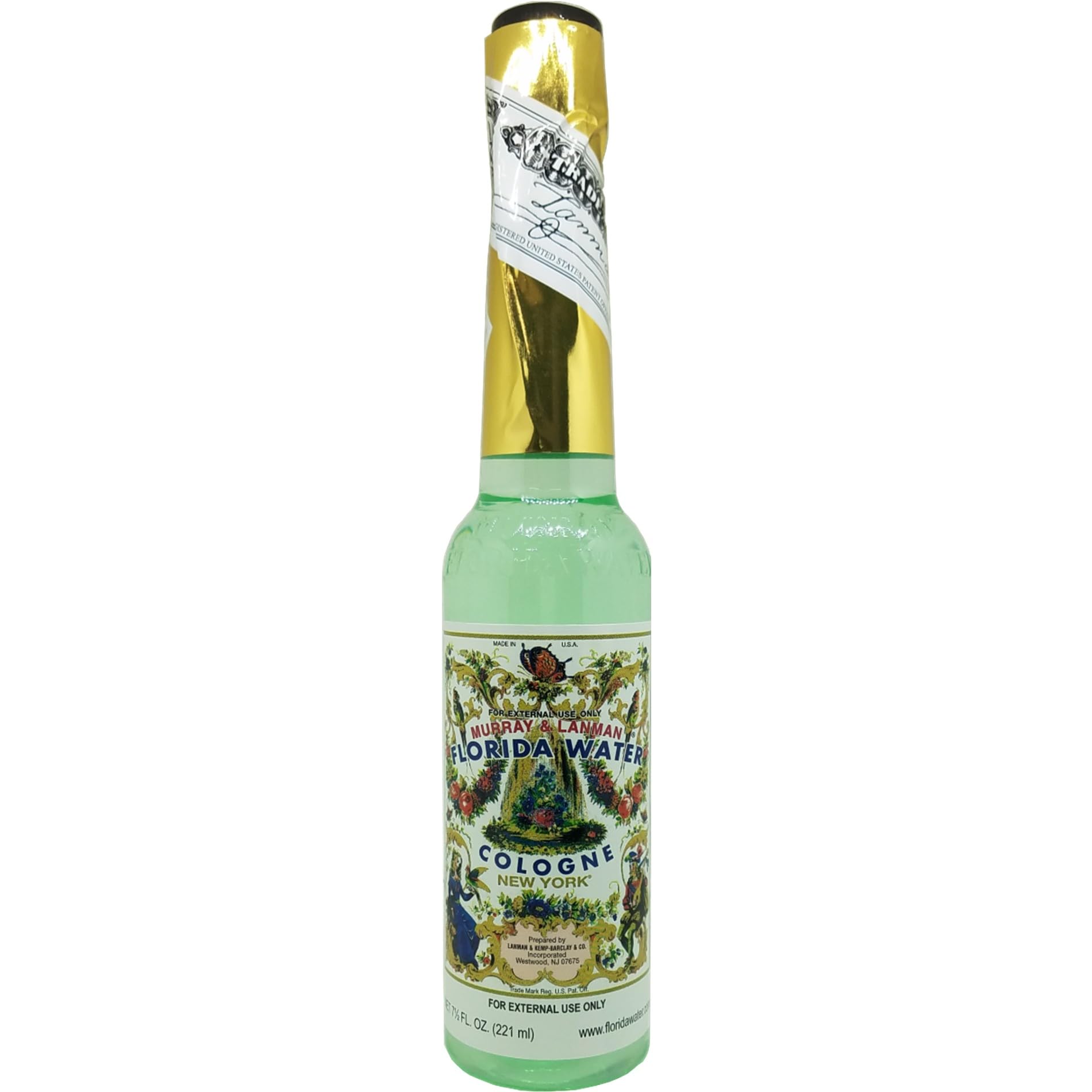 Lanman & Kemp Florida Water Cologne – Authentic Real Florida Water, 7.5 Oz (Six Bottles)