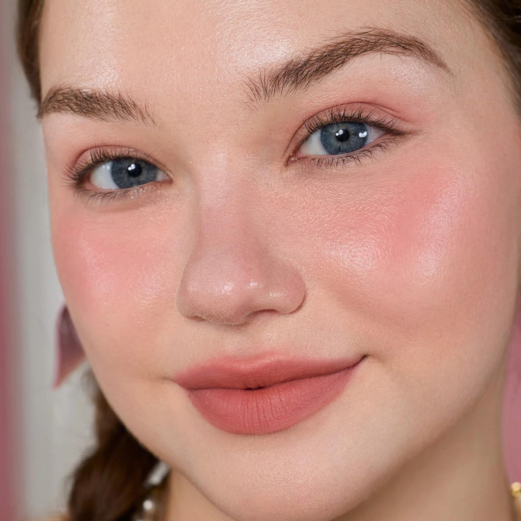Flower Knows Strawberry Cupid Cake Lip Cream – Vanitea Soft Pink-Brown Matte Lipstick, 0.17 fl oz