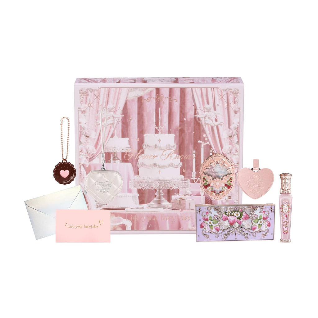 Flower Knows Feb-Blush Bliss: 8-Piece Romantic Makeup Box Set